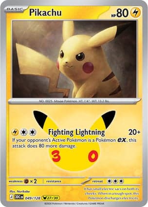 Carta Pikachu