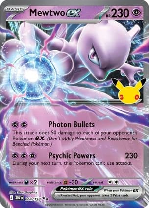 Carta Mewtwo EXMewtwo ex