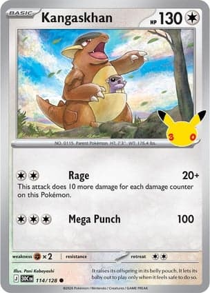 Carta Kangaskhan