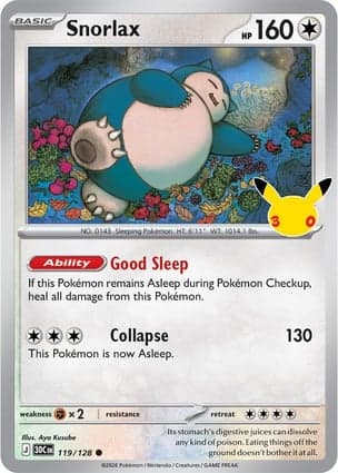 Carta Snorlax