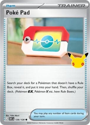 Carta Poké TabletPoke Pad