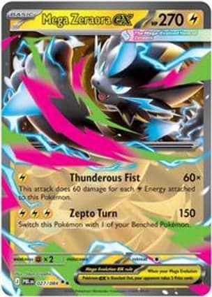 Carta Mega Zeraora ex
