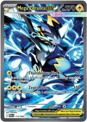 Carta Mega Zeraora ex