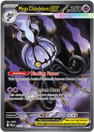 Carta Mega Chandelure ex