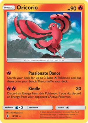 Carta Oricorio
