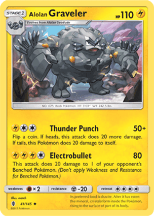 Carta Graveler de Alola