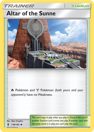 Carta Altar Solar