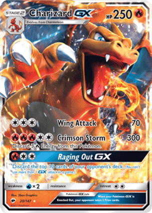 Carta Charizard-GX