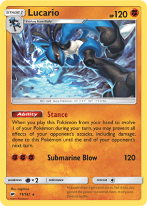 Carta Lucario