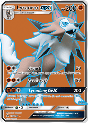 Carta Lycanroc-GX