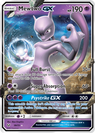 Carta Mewtwo-GX