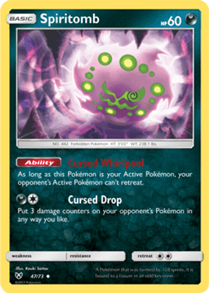 Carta Spiritomb