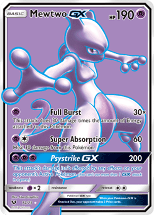 Carta Mewtwo-GX