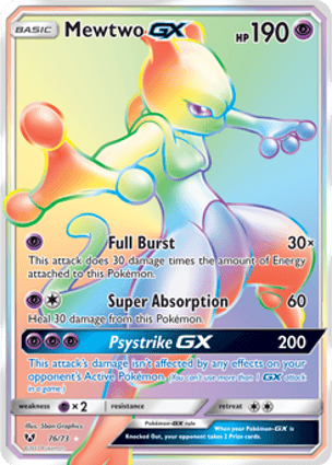 Carta Mewtwo-GX