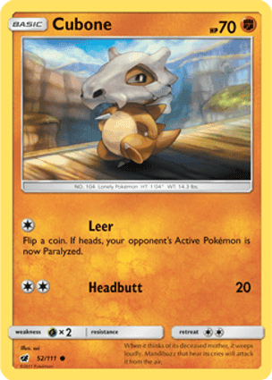 Carta Cubone