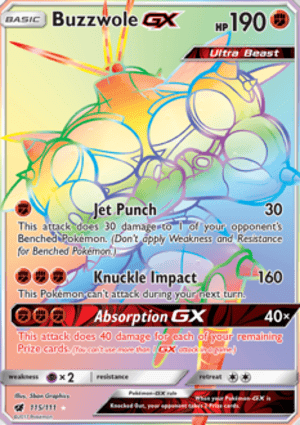 Carta Buzzwole-GX